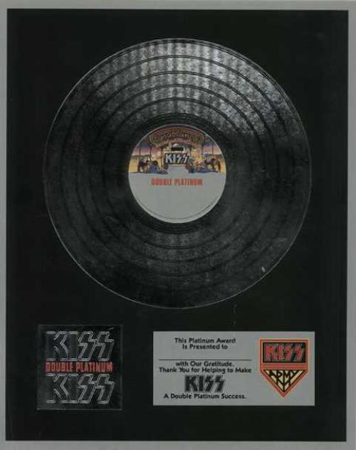 KISS DOUBLE PLATINUM 2枚組アナログレコード Kiss – Double Platinum 1980 Japan 2 LP set with obi